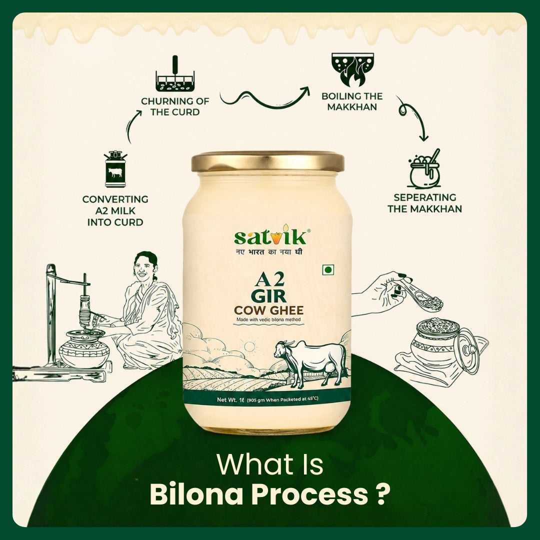 A2 Gir Cow Ghee (Pack of 1L X 3)