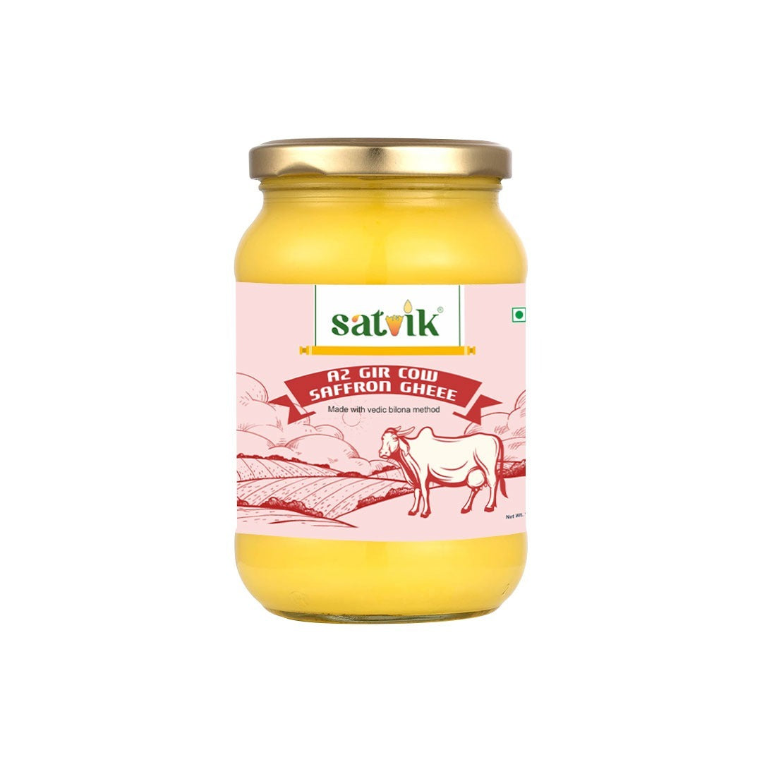 A2 Saffron Gir Cow Ghee Image