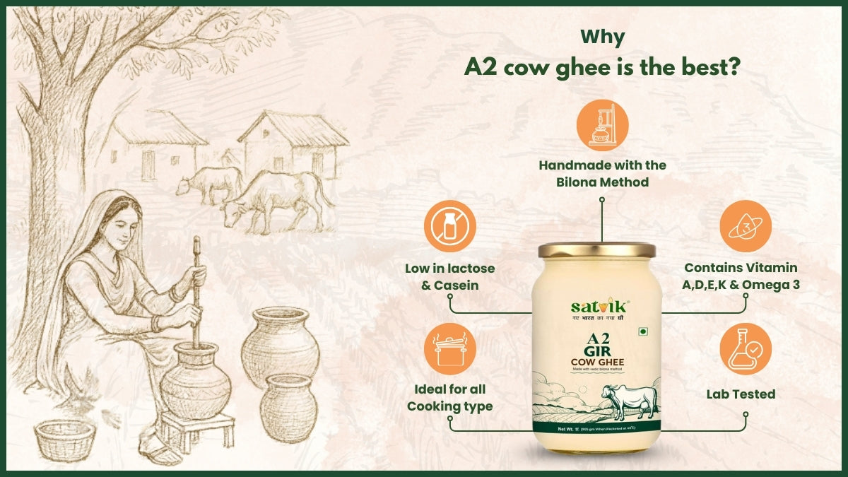 Bilona method ghee